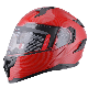  Motorcycle Modular Full Face Flip up Helmet with Dual Visor for Adults