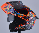  Dual Visor Motorcycle Street Bike Modular Full Face Helmet for Adult