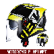  Electric Bike Double Lens Helmet Motorbike Cycling Crash Motorcycle 3/4 Open Face Helmet