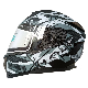  Dual Visors Flip up Modular Full Face Helmet with DOT Certification