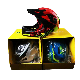  Kids Full-Face Downhill Mountain Bike Helmet Detachable Cycling Sports Bicycle