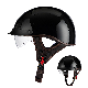  ABS Black Helmet Retro Half Helmet Helmet Wholesale Helmet