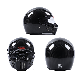  Classic Retro Style Carbon Fiber Full Face DOT Motorbike Helmet