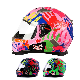  Pink Stylish Graffiti Motorbike ABS Racing Riding Motorcycle Accessories Helmets