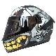  DOT Approved Full Face Motorcycle Street Bike Helmets with Sun Sheild