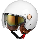 DOT Approved 3/4 Open Face Motorcycle Helmets for Scooter