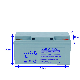  Factory Price Exide Storage Batteries 12V 65ah Rechargeable Sealed Lead AGM Acid Battery