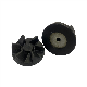  Shockproof Rubber Bearing Shock Absorber Nonslip Unthreaded Round Rubber Shock Pad