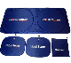 Double Ring Circle Folding Car Front Windshield Sun Shade with Pouch