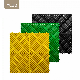  Rigid Modular Colorful Interlocking Garage Floor Tiles Industrial Plastic Garage Flooring Mats for Car Detailing Shop Workshop