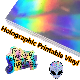 SINOVINYL Holo Sticker Eco Solvent Printing Chrome Laser Holographic Printable Vinyl