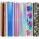  SINOVINYL 0.5x25M Korea Waterproof PU Printed Hologram Resistant Heat Transfer Vinyl Sticker