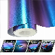  Beikaer Purple to Lake Blue Glossy Metallic Chameleon Car Wrapping Viynl Film Pet Self Adhesive Car Body Sticker Film