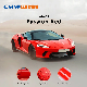 7.5mil Glossy Red Ppf Anti Scratch Self-Healing Car Paint Protection Film manufacturer