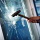  2mil Safety Film Window Glass Wall Tint Installation for Building