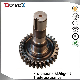 Customized Sand Casting and Machining Brass Alloy Metal Gear Shaft