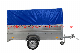  Custom Size Waterproof 8*5 PVC Open Trailer Cover Utility Cargo Trailer Cover