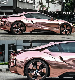  Stretchable Glossy Rose Gold Chrome Vinyl Car Wrap Film