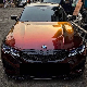 Tsautop 1.52*18metre Pet Flowing Phantom Red Color Shift Vinyl Wrap Car Wraps