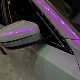  Tsautop 1.52*18meter Grey Purple Gloss Magi Twin Color Vinyl Wrap Car Vehicle Wraps