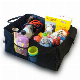  Premium 3 Piece Car Organization System - Foldable Trunk Organizer Velcro Floorboard Insert, Backseat Organizer with Pocket Ci10459