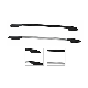 Universal 2PCS Aluminium Pole Cross Bar Car Roof Racks