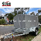  6X4FT OEM PVC Tarpaulin/Canvas Heavy Cargo/Semi Trailer Truck Car Cover