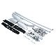  Automobile Parts OEM/ODM Car Luggage Roof Rack for Toyota Highlander, 2009-2014