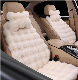  2024 Luxury Warm Winter Seat Cover China Factory Wholesale Fashion Sheepskin Car Seat Cushion Covers