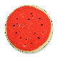  Print Watermelon Pattern Swivel Seat Cushion