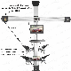 3D Car Wheel Alignment Machine with CE