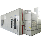  Lx-120 Dust Free Water Curtain System Wood Machinery Painting Machine Paint Booth Spray Booth for Furniture Painting Spray Booths Door Painting Drying Room