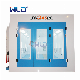  Wld Auto Car Spray Paint Booth Cabinet Diesel Heating Electric Paint Booth Infrared Painting Machine Oven Spray Booth for Singapore