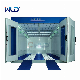  Wld6200 Car Spray Booth Oven Prices / Car Baking Oven /Car Paint Machine Brazil CE