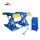  Xinjintuo Hydraulic Garage Car Hoist Lifting Equipment Auto Lifter Low Profile Portable Movable MID Rise Scissor Car Lift Machine