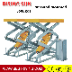  Hydraulic Inground Mounted Full Rise Scissor Car Lift for Garage Equipment
