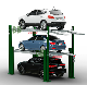  Real factory 4 post triple stacker car parking lift automatic hydraulic garage parking system vehicle car parking lift CE certification