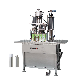  Qgb-900c Semi Automatic Bottle Tin Can Insecticide Cleaning Air Freshener Spray Paint Air Liquid Aerosol Filling Capping Machine