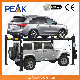 Movable Smart Designs Extra-Tall Four Post Car Parking Lift (409-HP)