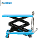  Small Portable 500kg 1000kg Electric Hydraulic Movable Scissor Lift with CE