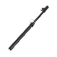  Black Heavy Duty Pencil Tire Pressure Gauge Air Gauge with Key Ring for Tire Check for Truck Car