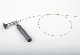  Flexible Fiber Optic Scope with 0.8mm Untra-Thin Diameter Fiberscope Adjustabel LED Light Source
