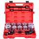 27PCS Universal Press & Pull Sleeve Kit Bush Bearing Removal Insertion Tool Set