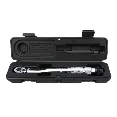 Auto Repair Tools 1/4" Drive Adjustable Click Torque Wrench