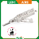  Lishi Locksmith Tool Am5 2 in 1 Lockpick Decoder Padlocks