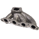  Locomotive Spare Parts Carbon Steel Casting Exhaust Manifold