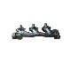  High Silicon Molybdenum/Moly Grey/Ductile Casting Iron Auto/Truck Machinery Spare Parts Inlet/Exhaust Manifold
