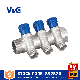  Brass Exhaust Manifold with Nickel Plated (VG-K23021)