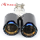  Mx Exhaust M Permance Carbon Fiber Automotive LED Exhaust Pipes Black Car Exhaust Pipe Muffler Exhaust Tip for BMW