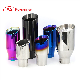  Auto Universal Single Double Wall Stainless Steel Tail Pipe Exhaust Muffler Tip Nozzle Tail Pipe